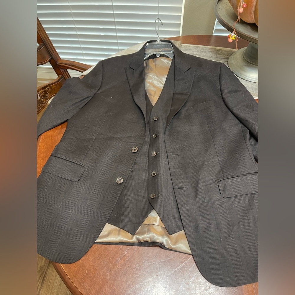Tiglio Luxe Wool Super 150's sport coat / vest